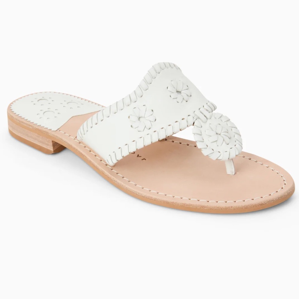 Jack Rogers Jacks Leather Flat Sandal
